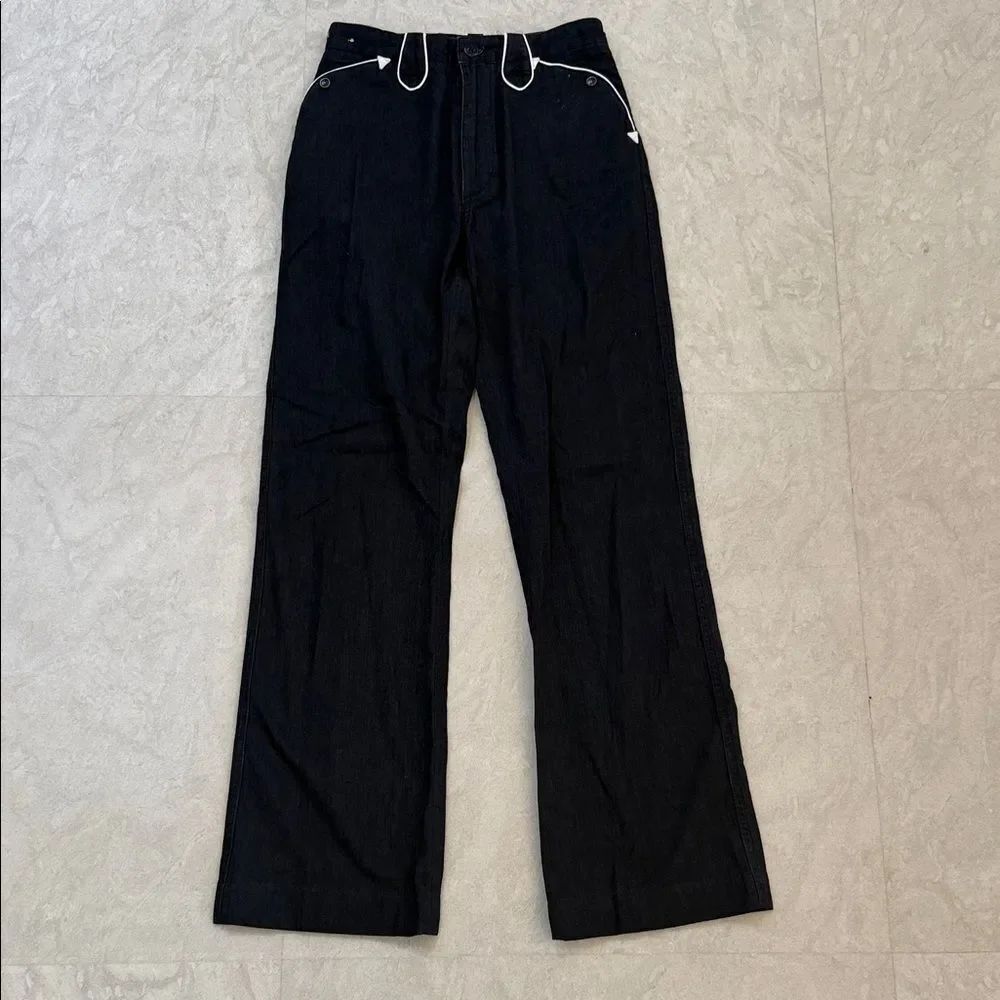 Stylish Black Wide-Leg Pants